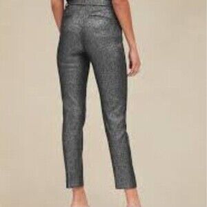 Banana Republic Metallic Sloan Ankle  Pant Women's Size 8 New With Tags